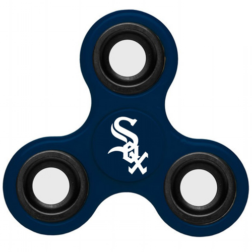 MLB Chicago White Sox 3 Way Fidget Spinner B36 - Navy
